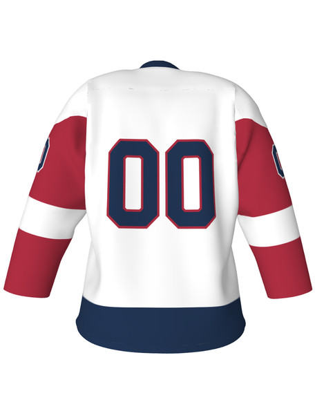 Dawg - Adult/Youth "Classic" Custom Sublimated Reversible V-Neck Yoked Hockey Jersey
