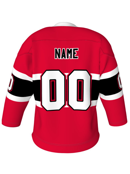 Dawg - Adult/Youth "Center Ice" Custom Sublimated Reversible V-Neck Yoked Hockey Jersey