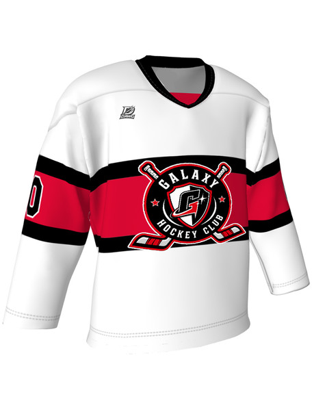 Dawg - Adult/Youth "Center Ice" Custom Sublimated Reversible V-Neck Yoked Hockey Jersey