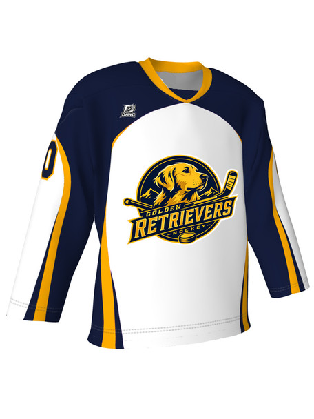 Dawg - Adult/Youth "Rabid Dawg" Custom Sublimated Reversible V-Neck Yoked Hockey Jersey