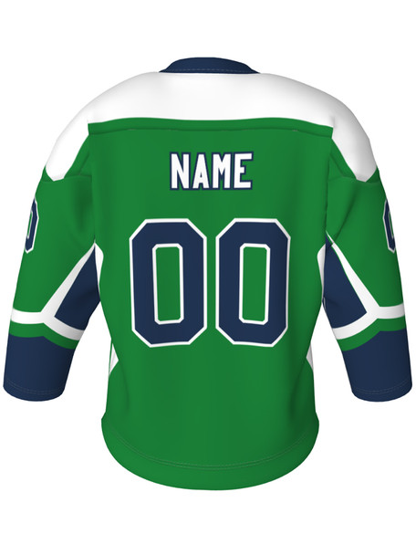Dawg - Adult/Youth "Power Play" Custom Sublimated Reversible V-Neck Yoked Hockey Jersey