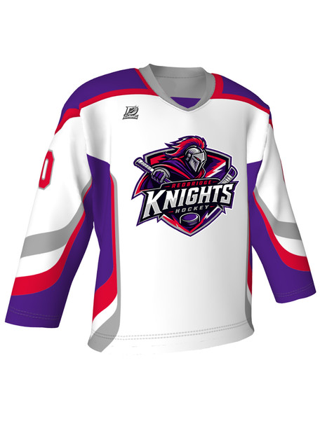 Dawg - Adult/Youth "Slapshot" Custom Sublimated Reversible V-Neck Yoked Hockey Jersey