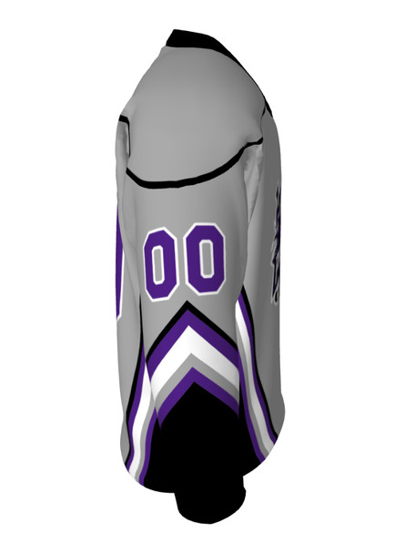 Dawg - Adult/Youth "Anaheim Dawg" Custom Sublimated Reversible V-Neck Yoked Hockey Jersey