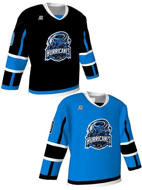 Dawg - Adult/Youth "Los Angeles Dawg" Custom Sublimated Reversible V-Neck Yoked Hockey Jersey