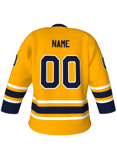 Dawg - Adult/Youth "Dawg Shift" Custom Sublimated Reversible V-Neck Yoked Hockey Jersey
