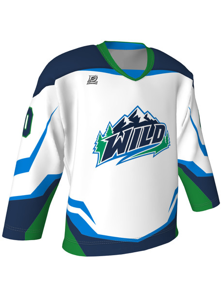 Dawg - Adult/Youth "Chain Breaker" Custom Sublimated Reversible V-Neck Yoked Hockey Jersey + Socks
