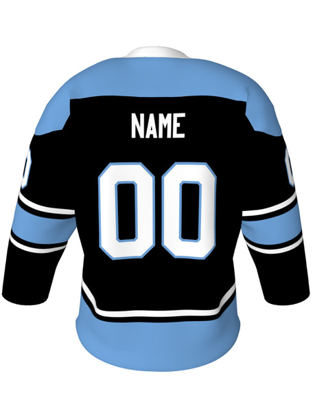 Dawg - Adult/Youth "One Timer" Custom Sublimated Reversible V-Neck Yoked Hockey Jersey + Socks