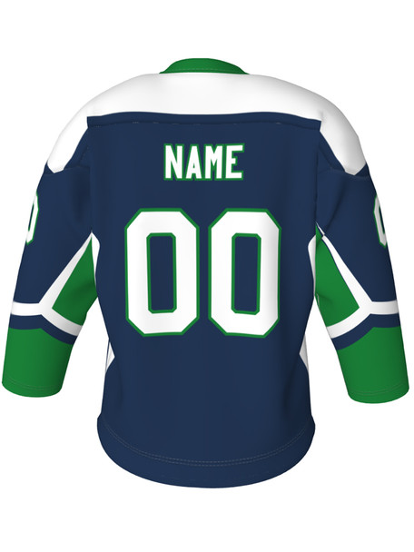 Dawg - Adult/Youth "Power Play" Custom Sublimated Reversible V-Neck Yoked Hockey Jersey + Socks