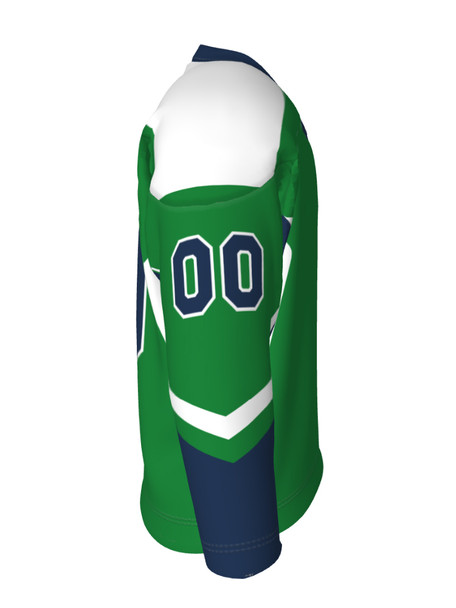 Dawg - Adult/Youth "Power Play" Custom Sublimated Reversible V-Neck Yoked Hockey Jersey + Socks