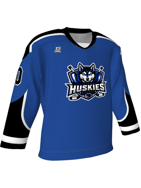 Dawg - Adult/Youth "Top Shelf" Custom Sublimated Reversible V-Neck Yoked Hockey Jersey + Socks