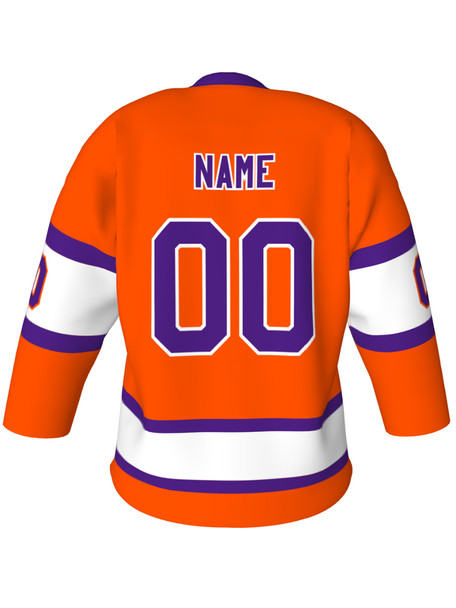 Dawg - Adult/Youth "Blue Line Dawg" Custom Sublimated V-Neck Yoked Hockey Jersey + Socks
