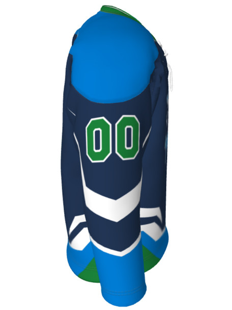 Dawg - Adult/Youth "Chain Breaker" Custom Sublimated Laced Yoked Hockey Jersey + Socks