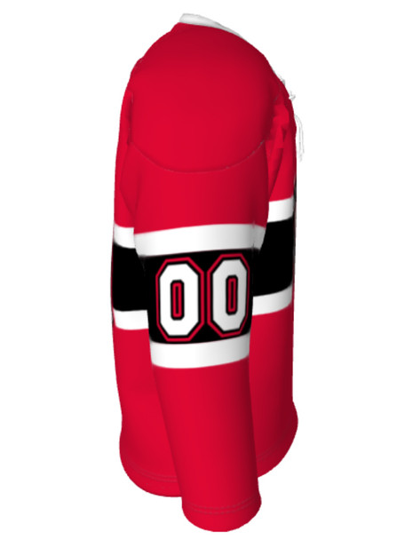 Dawg - Adult/Youth "Center Ice" Custom Sublimated Laced Yoked Hockey Jersey + Socks