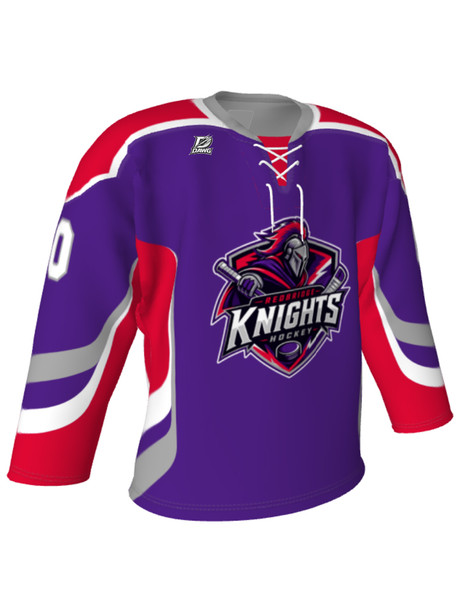 Dawg - Adult/Youth "Slapshot" Custom Sublimated Laced Yoked Hockey Jersey + Socks