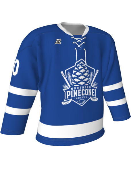 Dawg - Adult/Youth "Toronto Dawg" Custom Sublimated Laced Yoked Hockey Jersey + Socks