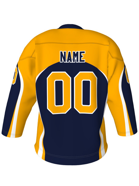 Dawg - Adult/Youth "Rabid Dawg" Custom Sublimated V-Neck Non-Yoked Hockey Jersey + Socks