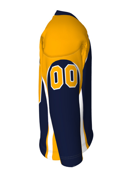 Dawg - Adult/Youth "Rabid Dawg" Custom Sublimated V-Neck Non-Yoked Hockey Jersey + Socks