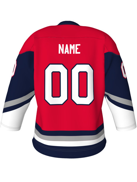 Dawg - Adult/Youth "Slash" Custom Sublimated V-Neck Non-Yoked Hockey Jersey + Socks