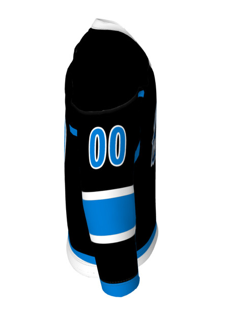 Dawg - Adult/Youth "Los Angeles Dawg" Custom Sublimated V-Neck Non-Yoked Hockey Jersey + Socks