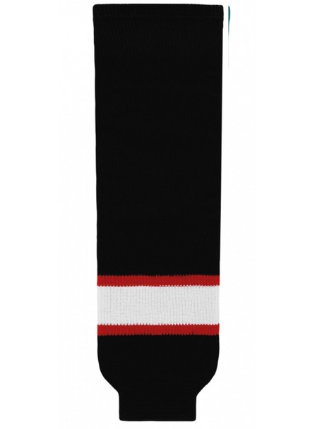 Adult/Youth Athletic Knit "Knitted Striped" Hockey Socks