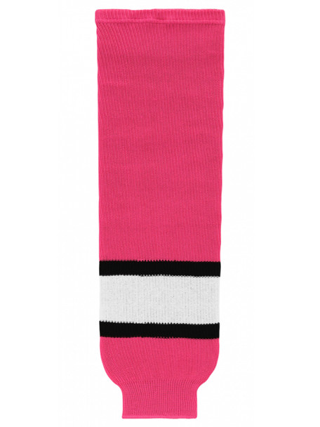 Adult/Youth Athletic Knit "Knitted Striped" Hockey Socks