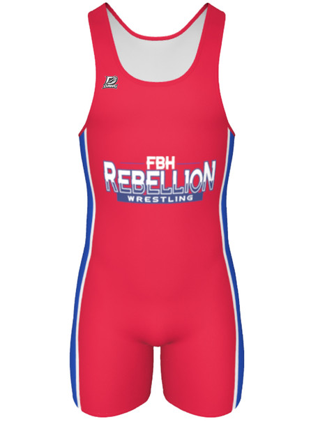 "Patriots" Custom Sublimated Wrestling Singlet by DAWG