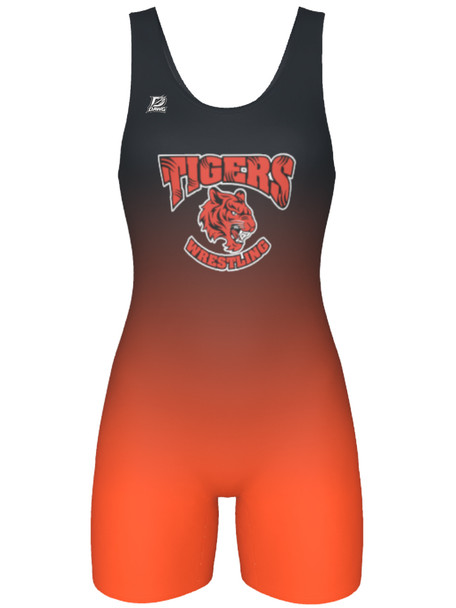 "Gradient" Womens Custom Sublimated Wrestling Singlet by DAWG
