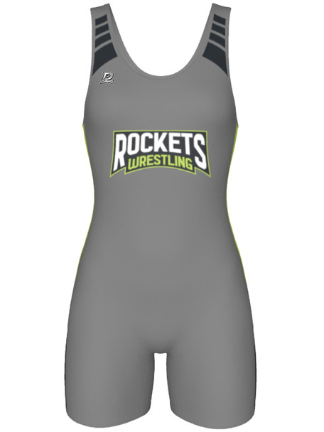 "Lion" Womens Custom Sublimated Wrestling Singlet by DAWG