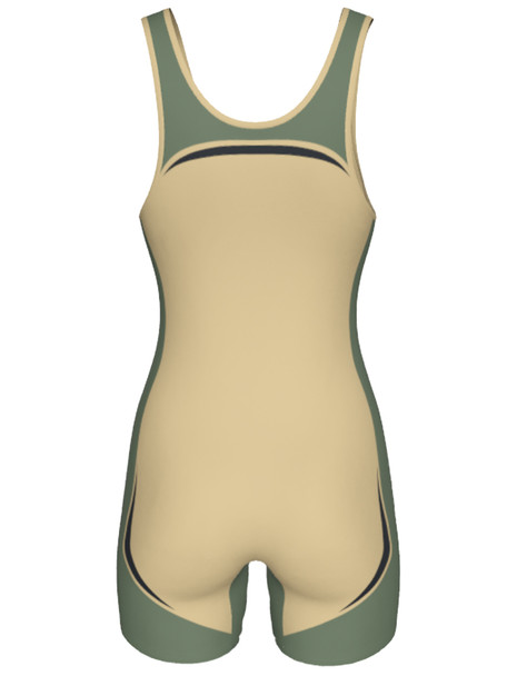 "Miners 2" Womens Custom Sublimated Wrestling Singlet by DAWG