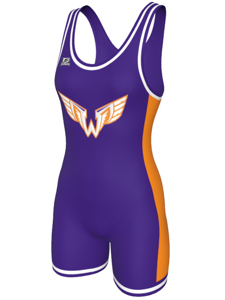 "Sprawl" Womens Custom Sublimated Wrestling Singlet by DAWG