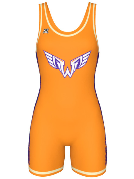 "Sprawl 2" Womens Custom Sublimated Wrestling Singlet by DAWG