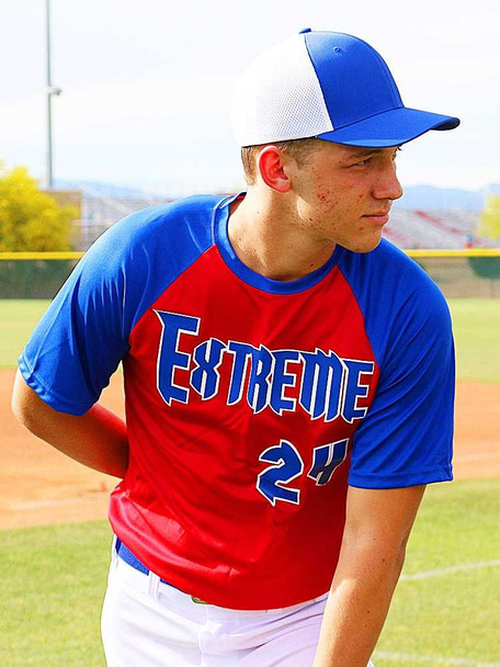 Adult "Smooth Performance Spotlight" Baseball Jersey Adult Crew Neck / V-Necks All Sports Uniforms