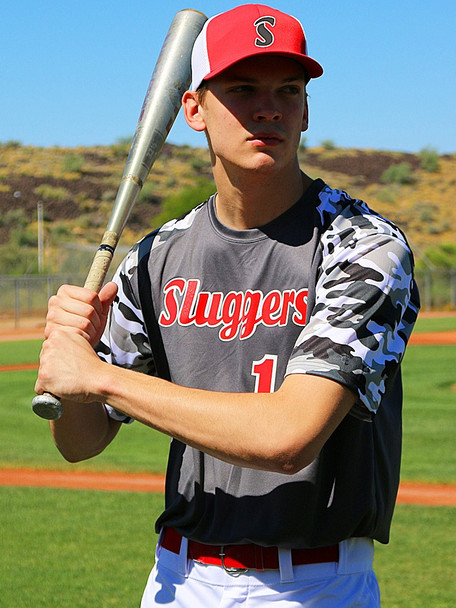 "Camo Sport" Baseball Jersey