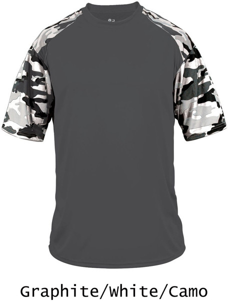"Camo Sport" Baseball Jersey