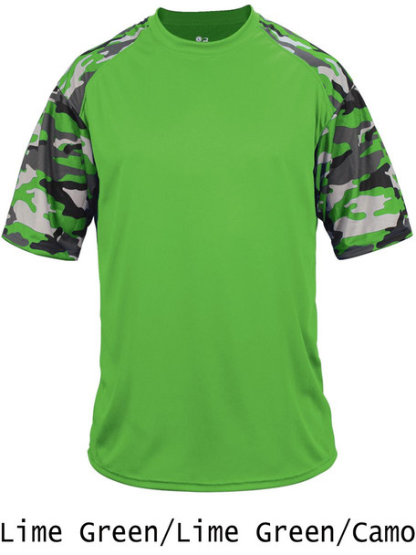 "Camo Sport" Baseball Jersey