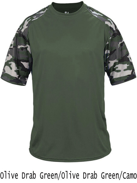 "Camo Sport" Baseball Jersey