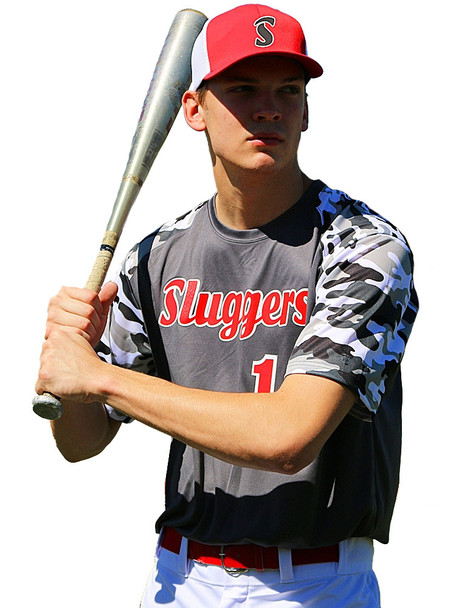 "Camo Sport" Baseball Jersey
