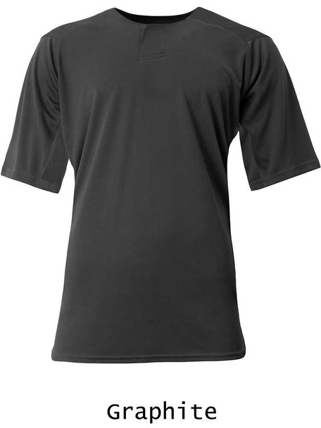 Adult "Curve Ball" Baseball Jersey Adult Crew Neck / V-Neck Jerseys All Sports Uniforms