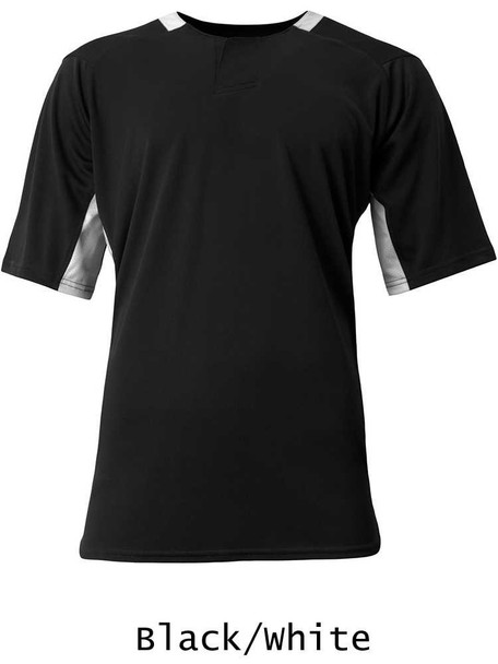 Adult "Curve Ball" Baseball Jersey Adult Crew Neck / V-Neck Jerseys All Sports Uniforms