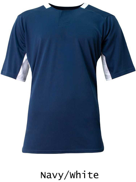 Adult "Curve Ball" Baseball Jersey Adult Crew Neck / V-Neck Jerseys All Sports Uniforms