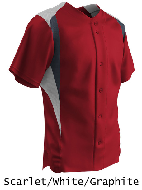 "Soldier" Button Front Baseball Jersey