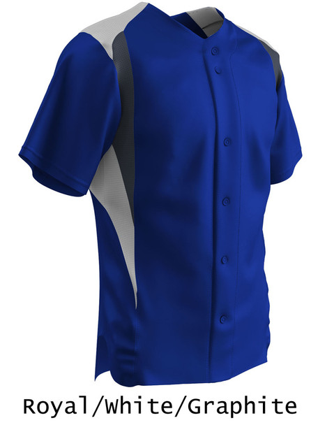"Soldier" Button Front Baseball Jersey