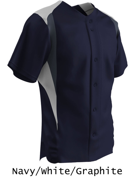 "Soldier" Button Front Baseball Jersey