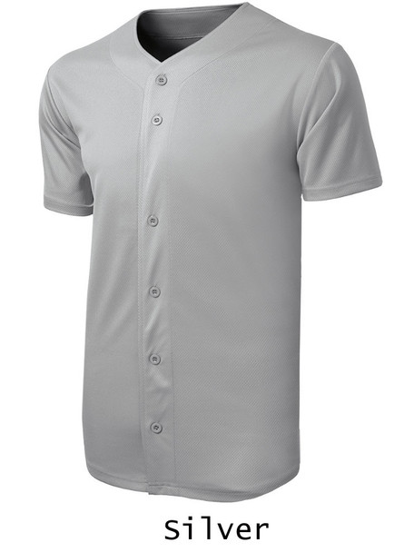 "Viper" Button Front Baseball Jersey