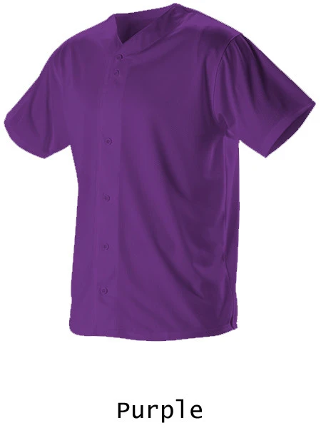 "Lightweight Golden Glove" Button Front Baseball Jersey