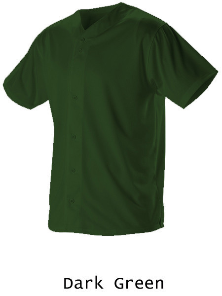 "Lightweight Golden Glove" Button Front Baseball Jersey