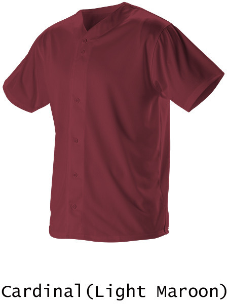"Lightweight Golden Glove" Button Front Baseball Jersey