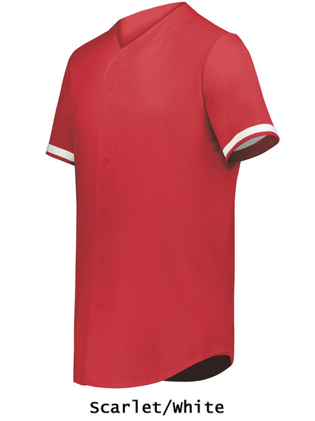 "Method" Button Front Baseball Jersey