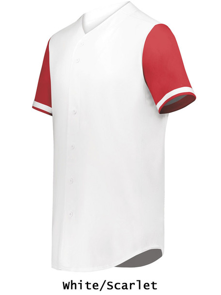 "Method" Button Front Baseball Jersey