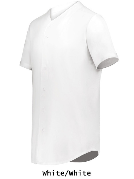 "Method" Button Front Baseball Jersey